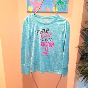 ❤️5for$12 NWOT Skechers Go dri LS top girls size L